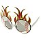 Pack of 12 Fire Balls Novelty Sunglasses