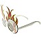 Pack of 12 Fire Balls Novelty Sunglasses