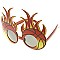 Pack of 12 Fire Balls Novelty Sunglasses