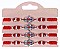 Pack of 4 Red String Protection Bracelet HAMSA