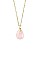 TEARDROP GEMSTONE PENDANT NECKLACE