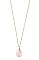 TEARDROP GEMSTONE PENDANT NECKLACE