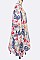 Paisley Print Spring Kimono Cardigan