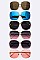 Pack of 12 Pieces Arrow Accent Iconic Oversize Sunglasses LA108-96202