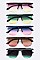 Pack of 12 Top Bar Fashion Sunglasses