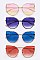 Pack of 12 Pieces Butterfly Oversize Iconic Sunglasses LA108-96170C