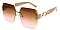 Pack of 12 Rimless Box Chain Sunglasses