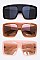 Pack of 12 Square Oversized Sunglasses Set