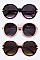 Pack of 12 Oversize Round Sunglasses Set