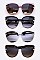 Pack of 12 Color Brow Trim Cat Eye Sunglasses Set