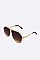 Pack of 12 Unisex Aviator Inspired Sunglasses Set