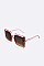 Pack of 12 Dotted Accent Oversize Square Sunglasses Set