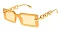 Pack of 12  Modern Link Chain Bar Sunglasses