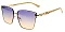 Pack of 12 Clover Chain Gradient Sunglasses