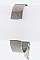 FEATHER & TASSEL CHARMS METAL CUFF