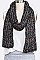Trendy Mix Yarn Chunky Knit Long Scarf