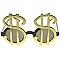 Pack of 12 Dollar Sign Novelty Sunglasses