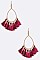 TEARDROP TASSEL EARRINGS