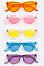 Pack of 12 pieces Color Cat Eye Sunglasses LA108-80858C