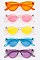 Pack of 12 pieces Color Cat Eye Sunglasses LA108-80858C