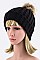 Classic PomPom Knit Fashion Beanie LA-EMH8618