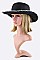 Fringed Brim Straw Hat LASHT3282DD