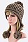Stylish PomPom Drops Fashion Beanie LA-EMH8620