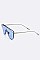 Pack of 12 Color Lens Shield Sunglasses