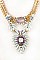 FLOWER PENDANT CHAIN NECKLACE SET