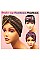 PACK OF 2 FASHION ROSE ACCENT TURBAN