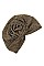 PACK OF 2 FASHION ROSE ACCENT TURBAN