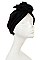 PACK OF 2 FASHION ROSE ACCENT TURBAN