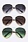 Pack of 12 Pieces Oversize Aviator Sunglasses LA113-POP8527