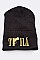 Stylish TILL Iconic Lurex Beanie LA-HT0043