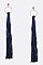 FRINGE YARN TASSEL EARRINGS