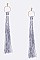 FRINGE YARN TASSEL EARRINGS