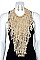 PEARL CLUSTER STATEMENT NECKLACE SET