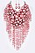 Mix Pearl Layer Head Turner Statement Necklace Set