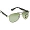 Pack of 12 Modern Frame Jolie Rose Aviator Sunglasses