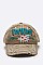 Floral Embroidered MAMA Vintage Cotton Cap