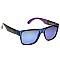 Pack of 12 Colored Frame Jolie Rose Fashion Sunglasses