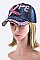 HOPE Crystal Embellished Fashion Denim Cap LA-HT277X084