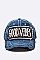 Embroidered Good Vibe Patch Vintage Cap