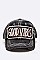 Embroidered Good Vibe Patch Vintage Cap