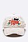 Vintage BEST MOM Patch Cotton Cap