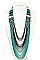 BEADED MULTI ROW NECKLACE