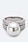 Pearl & Cubic Zirconia Ring LAGKP-311R