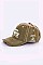 Embroidered 'Happy Camper' Cotton Cap LA-T13CAM02
