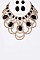 CRYSTAL & RHINESTONE STATEMENT NECKLACE SET