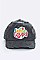 EMBROIDERED "I AM SO LOVED" COTTON CAP